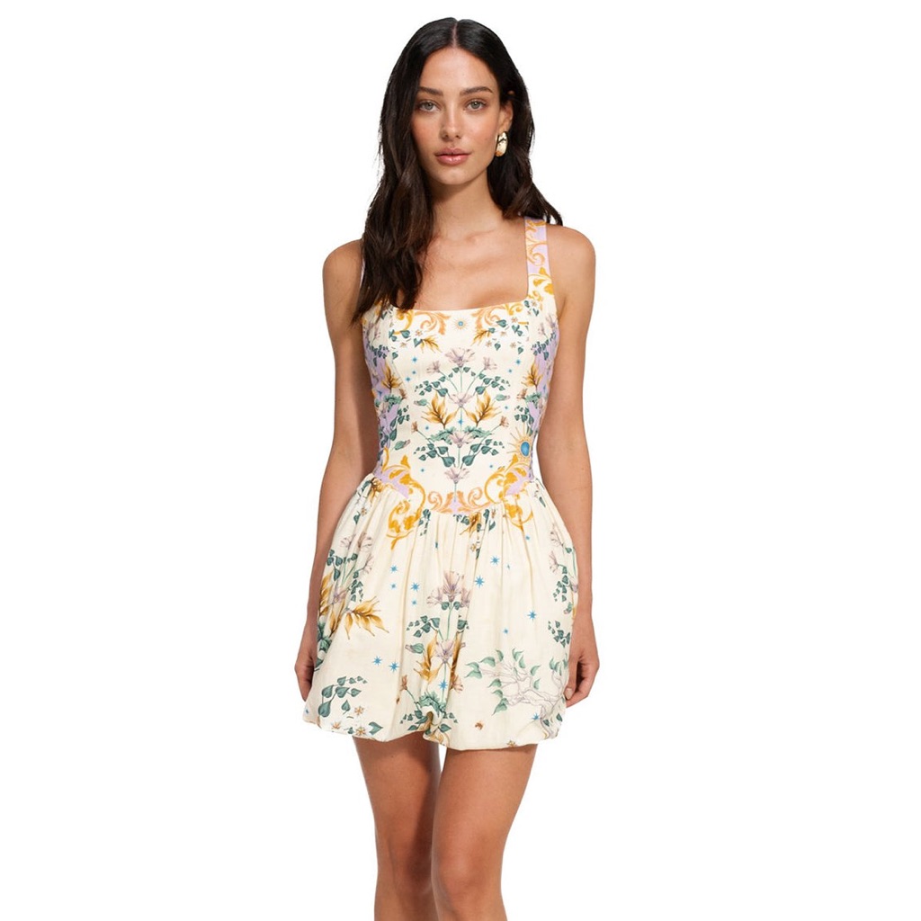 Agua Bendita Nader Stella Dress In Solstice